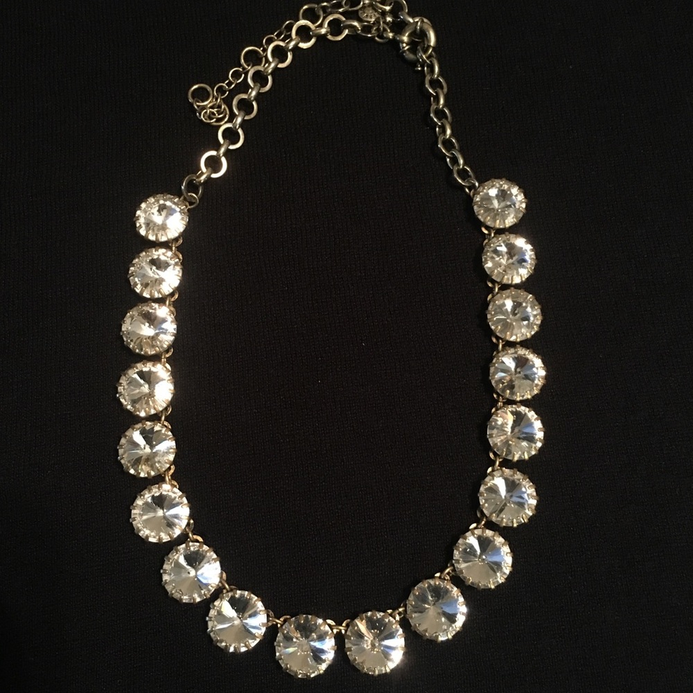 Jcrew Crystal Venus Flytrap Statement Necklace - image 2